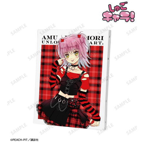 『しゅごキャラ!』PEACH-PIT先生 描き下ろし 日奈森 あむ ゴスパンクver. F0号キャンバスボード