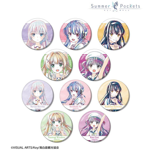 『Summer Pockets』トレーディング Ani-Art 缶バッジ(単位/BOX)