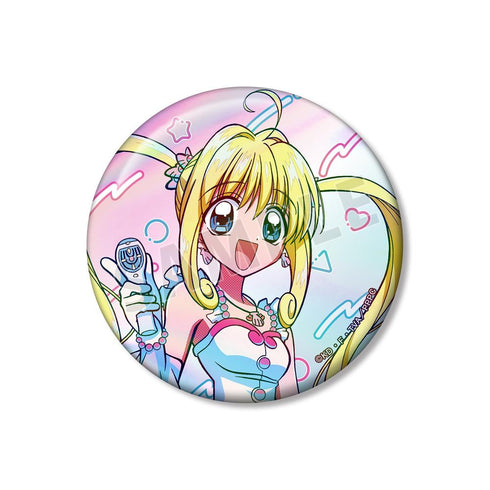 『ぴちぴちピッチ』るちあ 75mmオーロラ缶バッジ ver.B