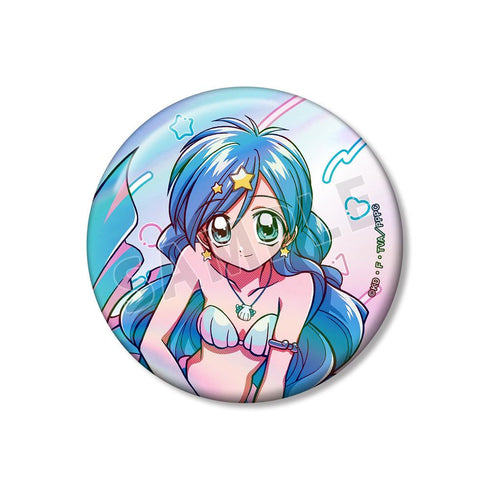 『ぴちぴちピッチ』波音 75mmオーロラ缶バッジ ver.A