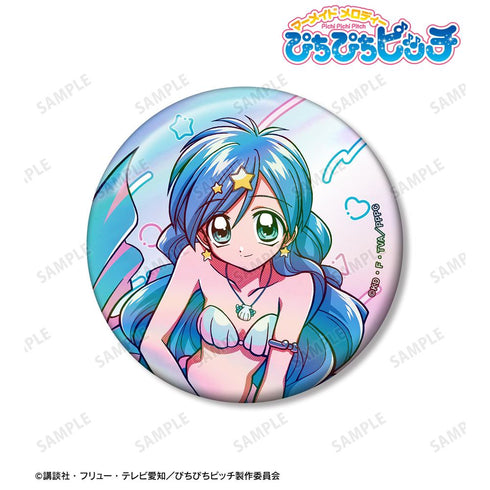 『ぴちぴちピッチ』波音 75mmオーロラ缶バッジ ver.A
