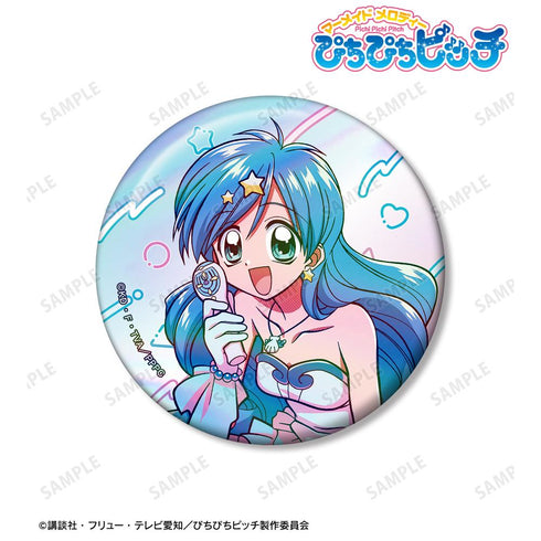 『ぴちぴちピッチ』波音 75mmオーロラ缶バッジ ver.B