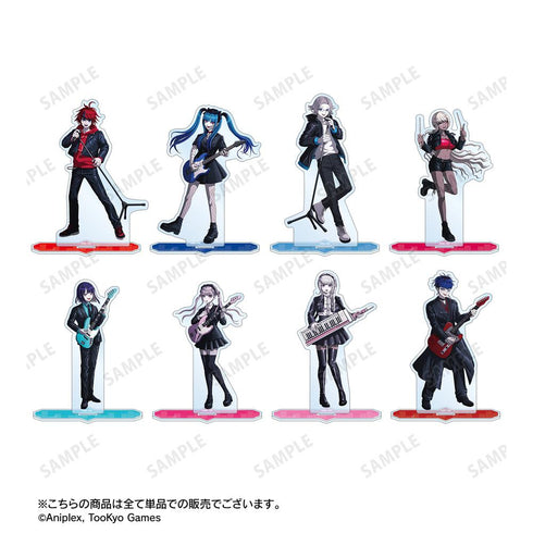 『HUNDRED LINE -最終防衛学園-』描き下ろし 川奈つばさ ロックバンドver. BIGアクリルスタンド