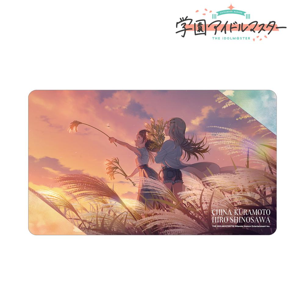 学園アイドルマスター　デスクマット　4種セット 学園アイドルマスター マルチデスクマット 紫雲清夏 The 1st