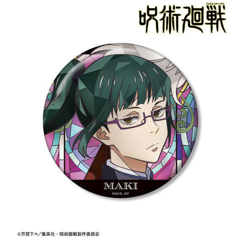 『呪術廻戦』禪院真希 Aure Glass 100mm缶バッジ