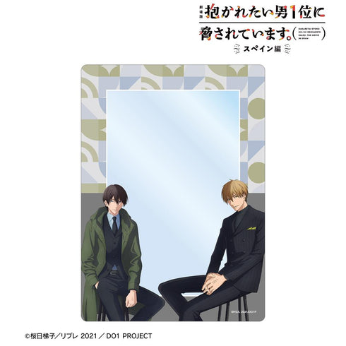 『抱かれたい男1位に脅されています。~スペイン編~』描き下ろし 東谷准太&西條高人 スーツver. A5硬質カードケース