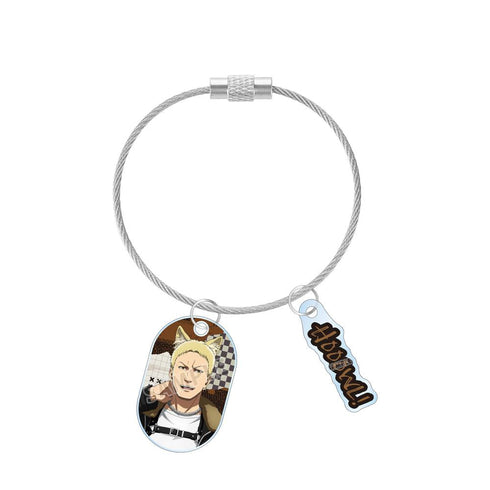 『進撃の巨人』描き下ろし ライナー 狼男ver. 2連ワイヤーアクリルキーホルダー