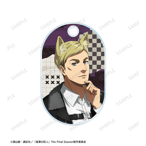 『進撃の巨人』描き下ろし エルヴィン 狼男ver. 2連ワイヤーアクリルキーホルダー