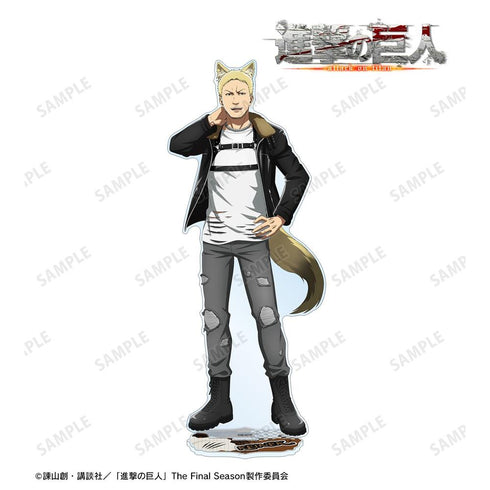 《进击的巨人》全新绘制 莱纳 狼人版 特大亚克力立牌【202605再版】