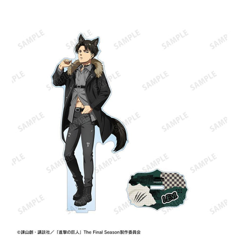 《进击的巨人》全新绘制 利威尔 狼人版 特大亚克力立牌【202605再版】