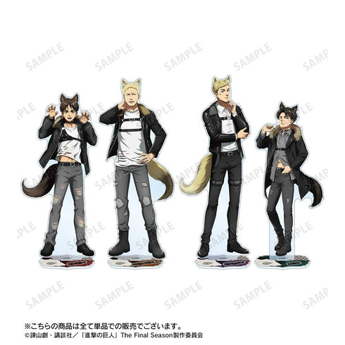 《进击的巨人》全新绘制 利威尔 狼人版 特大亚克力立牌【202605再版】