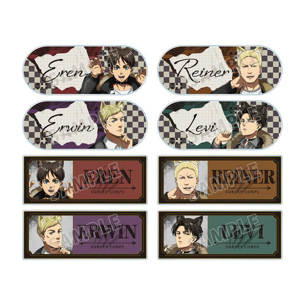 『進撃の巨人』描き下ろし 狼男ver. トレーディングアクリルネームプレート(単位/BOX)