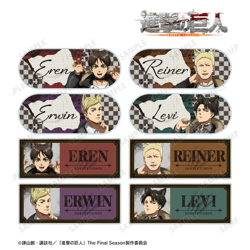 『進撃の巨人』描き下ろし 狼男ver. トレーディングアクリルネームプレート(単位/BOX)