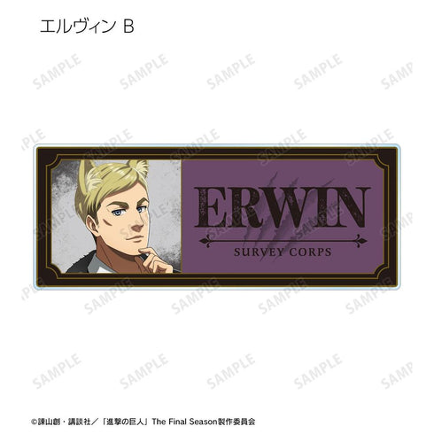 《进击的巨人》全新绘制 狼人版 亚克力姓名牌(单位/盒)【202605再版】