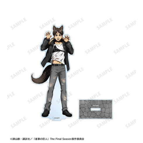 『進撃の巨人』描き下ろし エレン 狼男ver. BIGアクリルスタンド