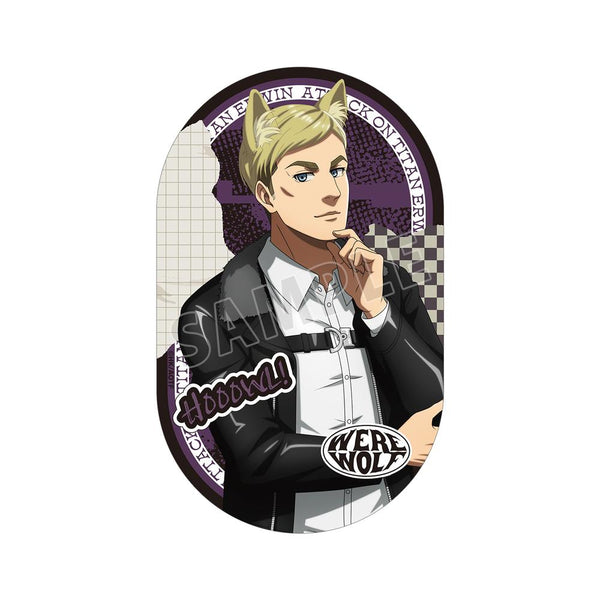 『進撃の巨人』描き下ろし エルヴィン 狼男ver. ダイカットステッカー