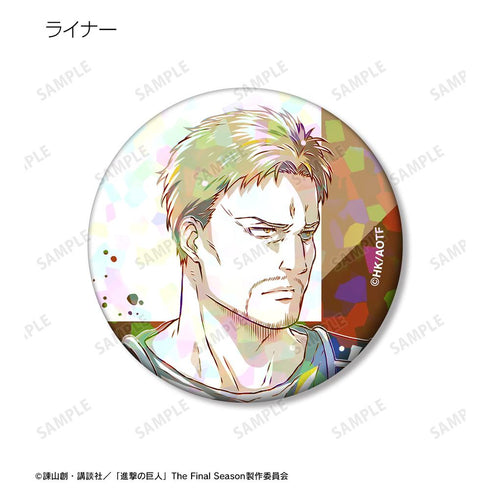 『進撃の巨人』トレーディング Ani-Art 第4弾 ホログラム缶バッジ(単位/BOX)【202512再販】