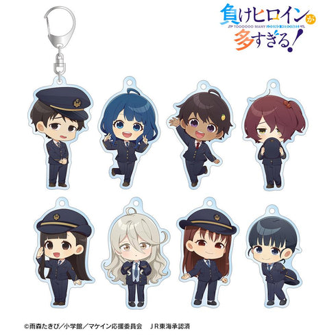 『負けヒロインが多すぎる!』トレーディング ちびキャラ 駅員ver. 第2弾 アクリルキーホルダー(単位/BOX)