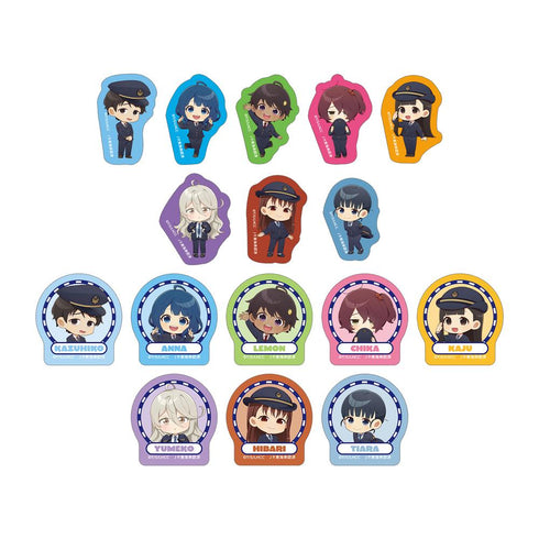 『負けヒロインが多すぎる!』ちびキャラ 駅員ver. 第2弾 フレークシール