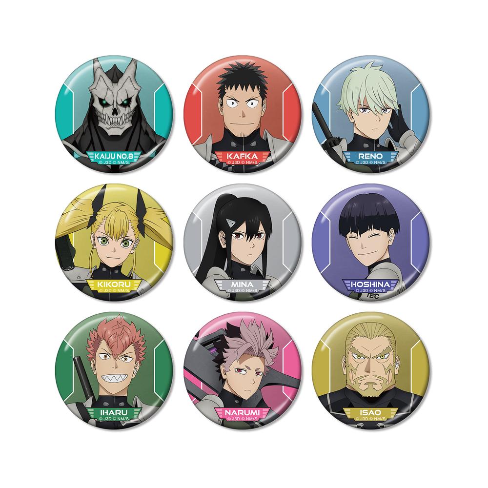 アニメK 検定　缶バッジ8種セット アニメK 検定 缶バッジ8種セット アニメK 検定 缶バッジ8種セット