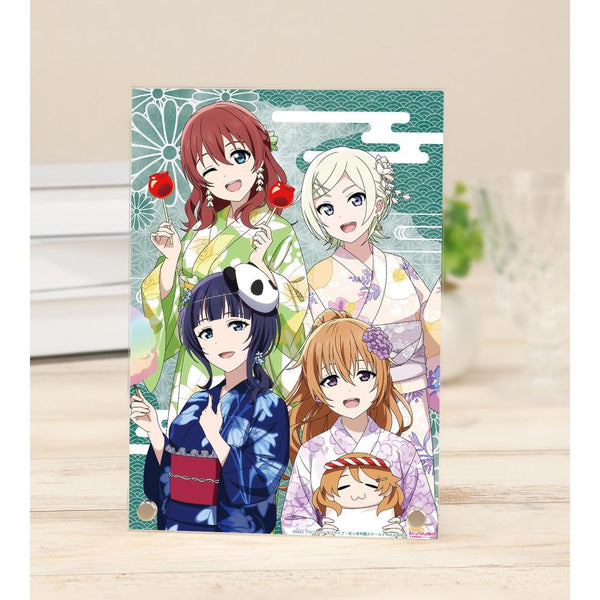 『ラブライブ!虹ヶ咲学園スクールアイドル同好会』描き下ろし 3年生 縁日ver. A5アクリルパネル【202605再販】