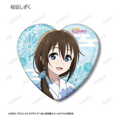 《Love Live! 虹咲学园校园偶像同好会》全新绘制 庙会版 心形收藏徽章(单位/盒)【202605再版】