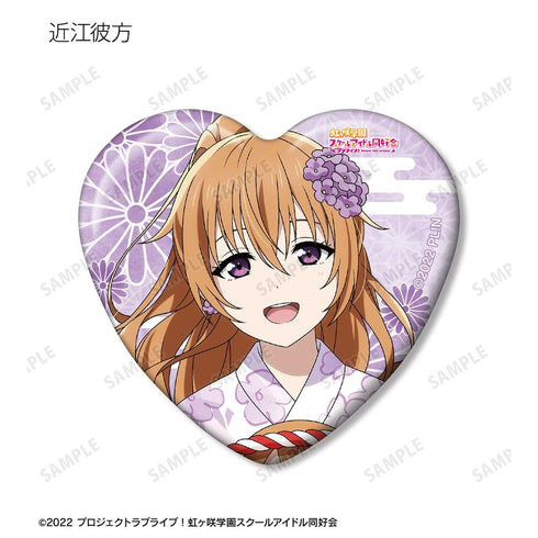 《Love Live! 虹咲学园校园偶像同好会》全新绘制 庙会版 心形收藏徽章(单位/盒)【202605再版】