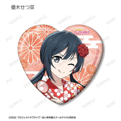 《Love Live! 虹咲学园校园偶像同好会》全新绘制 庙会版 心形收藏徽章(单位/盒)【202605再版】