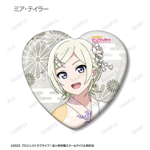 『ラブライブ!虹ヶ咲学園スクールアイドル同好会』描き下ろし 縁日ver. トレーディングハート型缶バッジ(単位/BOX)