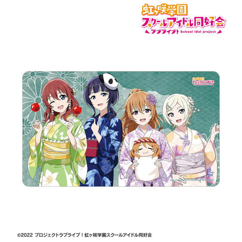 『ラブライブ!虹ヶ咲学園スクールアイドル同好会』描き下ろし 3年生 縁日ver. マルチデスクマット