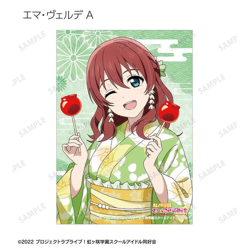 《Love Live! 虹咲学园校园偶像同好会》全新绘制 庙会版 收藏卡(单位/盒)【202605再版】
