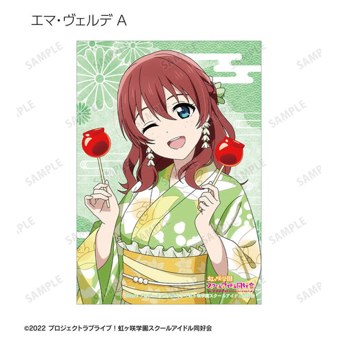 『ラブライブ!虹ヶ咲学園スクールアイドル同好会』描き下ろし 縁日ver. トレーディングブロマイド(単位/BOX)