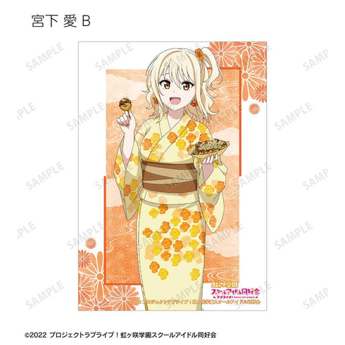 《Love Live! 虹咲学园校园偶像同好会》全新绘制 庙会版 收藏卡(单位/盒)【202605再版】