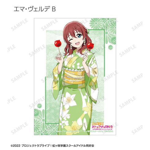 『ラブライブ!虹ヶ咲学園スクールアイドル同好会』描き下ろし 縁日ver. トレーディングブロマイド(単位/BOX)