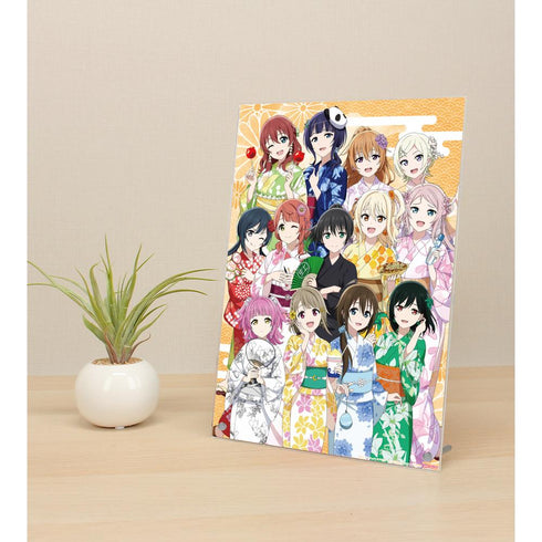 『ラブライブ!虹ヶ咲学園スクールアイドル同好会』描き下ろし 集合 縁日ver. A4アクリルパネル