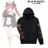 "Date A Live V" Original Illustration: Kotori Itsuki Beach Date Ver. Zip-Up Hoodie (Unisex)