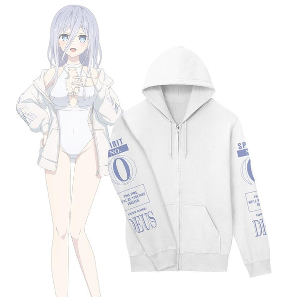 《约会大作战V》全新绘制 崇宫澪 海滩约会版 穿着拉链连帽衫 男女通用款【202609再版】