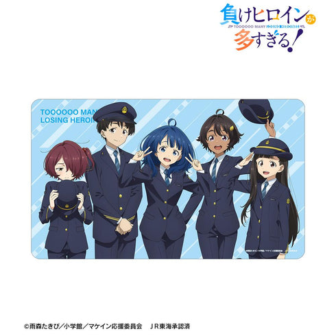 『負けヒロインが多すぎる!』描き下ろし 集合A 駅員ver. 第2弾 マルチデスクマット