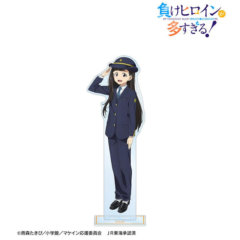 『負けヒロインが多すぎる!』描き下ろし 温水 佳樹 駅員ver. 第2弾 特大アクリルスタンド