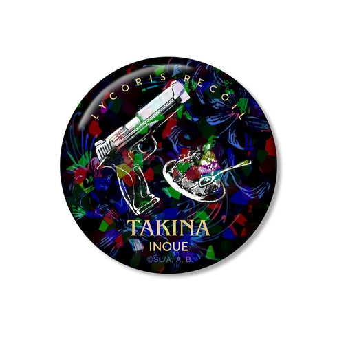 『リコリス・リコイル』井ノ上たきなモチーフ A:code ホログラム缶バッジ