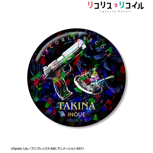 『リコリス・リコイル』井ノ上たきなモチーフ A:code ホログラム缶バッジ
