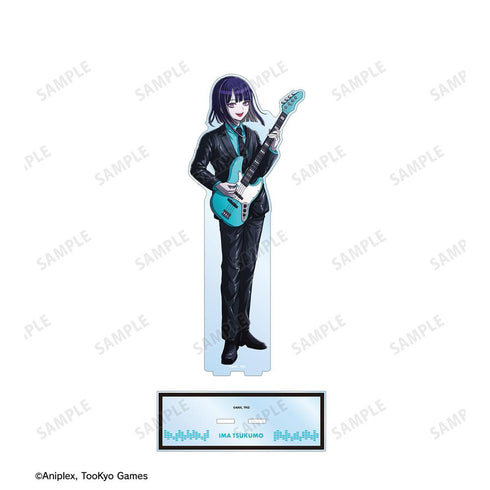 『HUNDRED LINE -最終防衛学園-』描き下ろし 九十九今馬 ロックバンドver. 特大アクリルスタンド【202602再販】