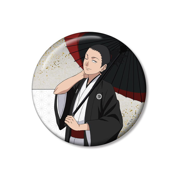 『NARUTO-ナルト- 疾風伝』描き下ろし 奈良シカマル 番傘和装ver. 100mm缶バッジ