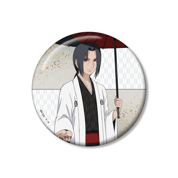『NARUTO-ナルト- 疾風伝』描き下ろし うちはイタチ 番傘和装ver. 100mm缶バッジ