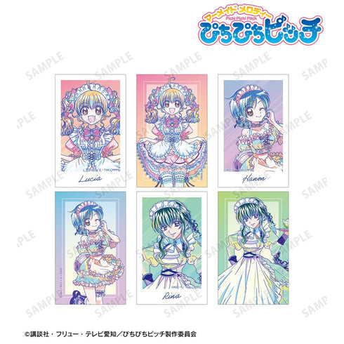 『ぴちぴちピッチ』描き下ろし メイドver. Ani-Art clear label イラストカード6枚セット