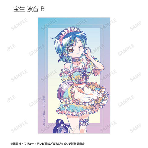 『ぴちぴちピッチ』描き下ろし メイドver. Ani-Art clear label イラストカード6枚セット