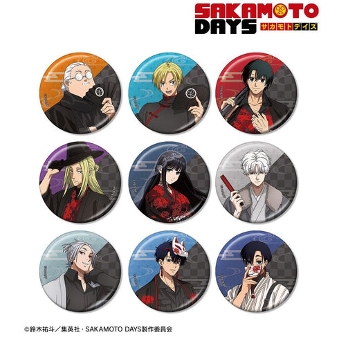 『SAKAMOTO DAYS』描き下ろし 和洋折衷ver. トレーディングメタリック缶バッジ(単位/BOX)【202606再販】