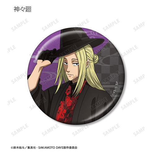 『SAKAMOTO DAYS』描き下ろし 和洋折衷ver. トレーディングメタリック缶バッジ(単位/BOX)