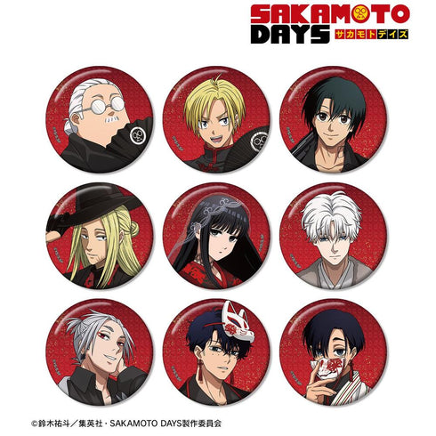 『SAKAMOTO DAYS』描き下ろし 和洋折衷ver. トレーディンググリッター缶バッジ(単位/BOX)【202606再販】