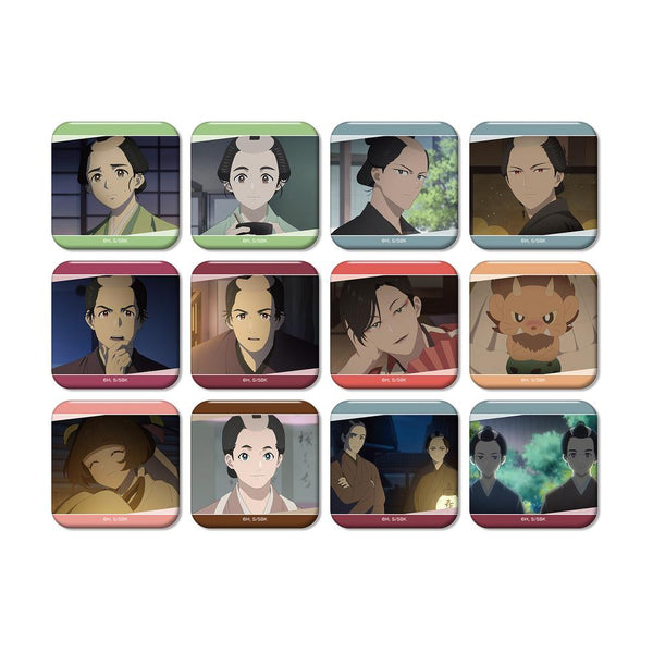 『しゃばけ』トレーディング場面写角丸スクエア缶バッジ(単位/BOX)